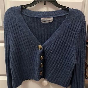 URBAN OUTFITTERS cropped button up cardigan